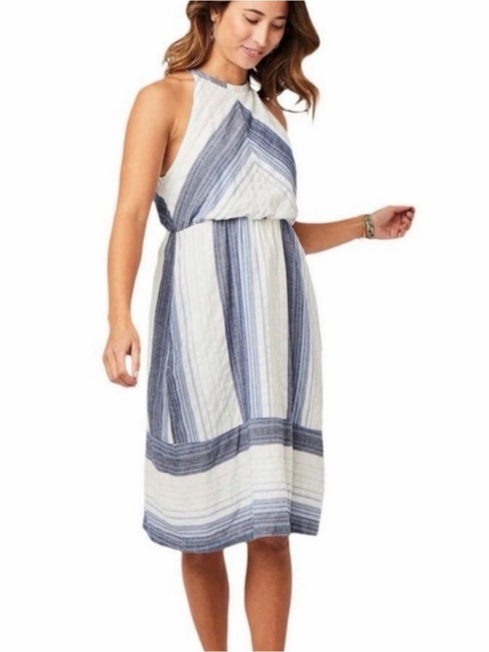 Carve Designs Mabel Organic Cotton Striped Dress